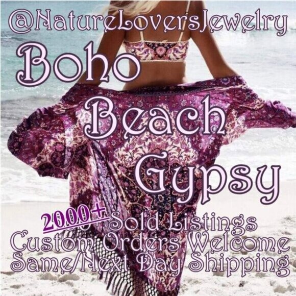 Black Gray & Rose Pink Agate + Sugilite Earrings ~ Wire Wrapped & Unique - Picture 5 of 6